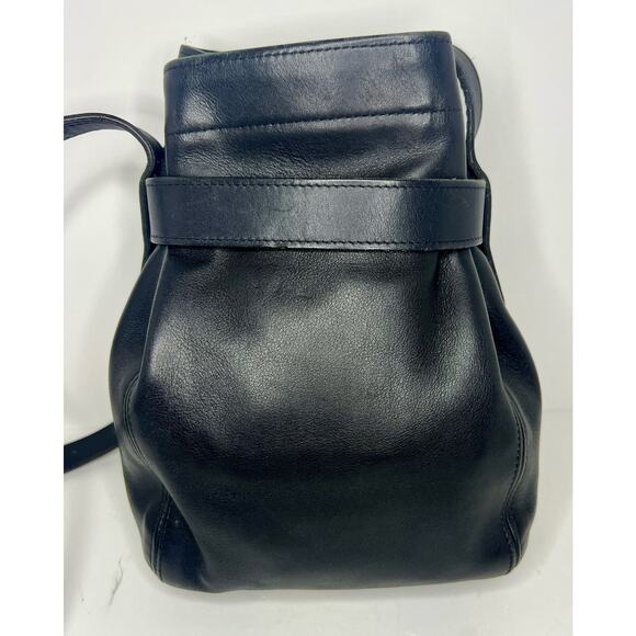Vintage Coach SoHo Belted Bag Black #4156 - Picture 3 of 8